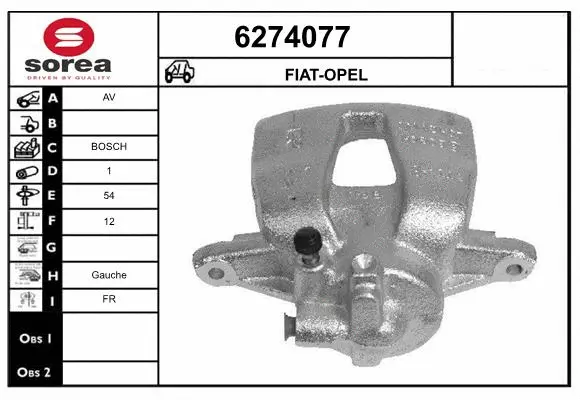 Brake Caliper (6274077)