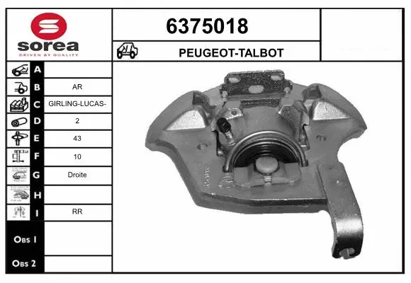 Brake Caliper (6375018)