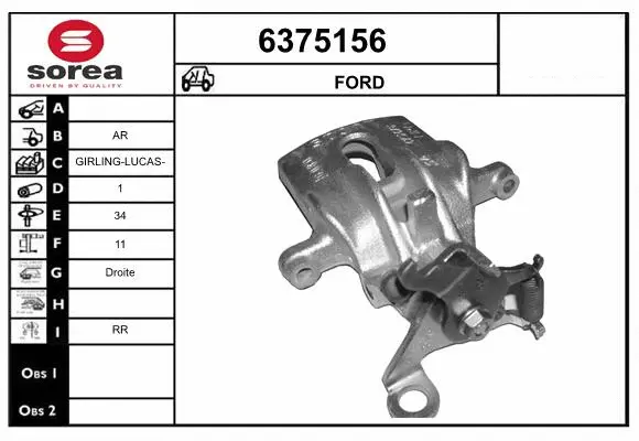 Brake Caliper (6375156)