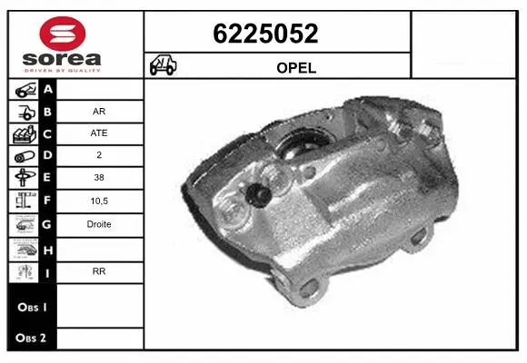 Brake Caliper (6225052)