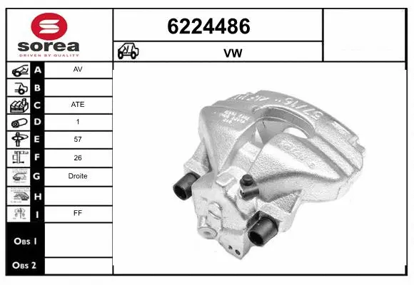 Brake Caliper (6224486)