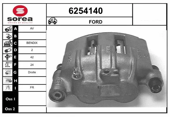 Brake Caliper (6254140)