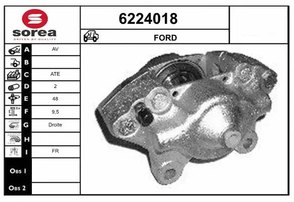 Brake Caliper (6224018)