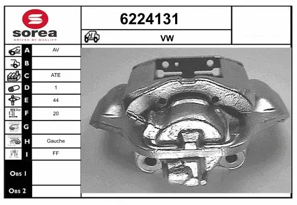 Brake Caliper (6224131)