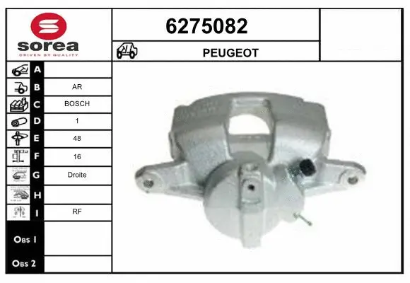 Brake Caliper (6275082)
