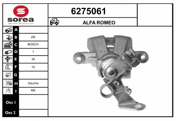 Brake Caliper (6275061)