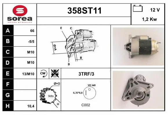 Starter (358ST11)