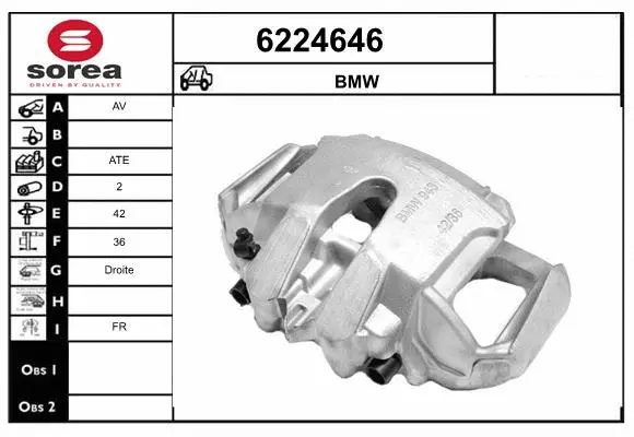 Brake Caliper (6224646)