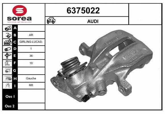 Brake Caliper (6375022)