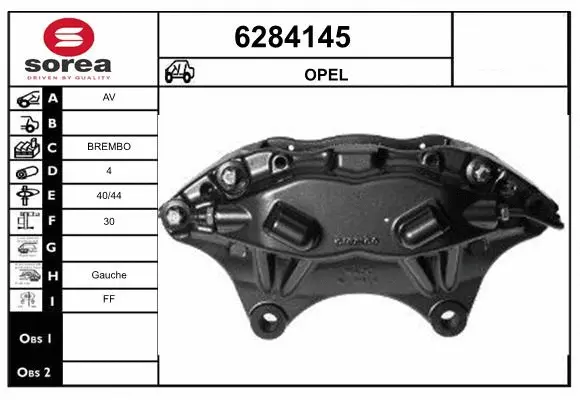 Brake Caliper (6284145)