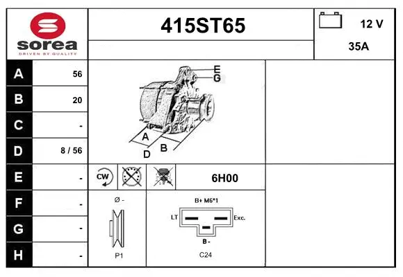 Alternator (415ST65)