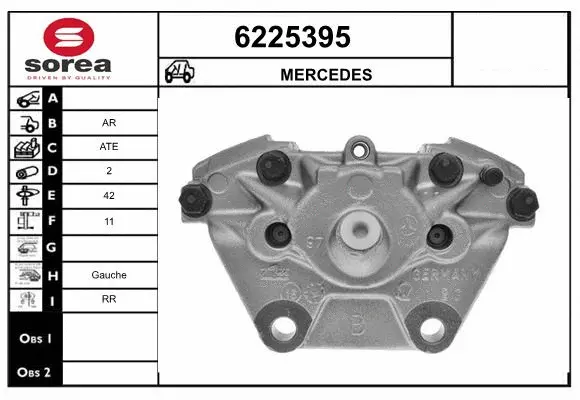 Brake Caliper (6225395)