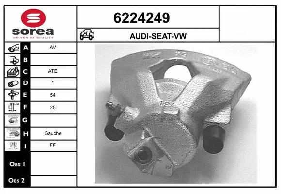 Brake Caliper (6224249)