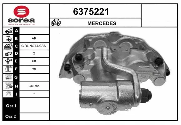 Brake Caliper (6375221)