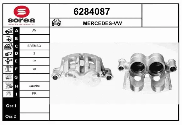 Brake Caliper (6284087)