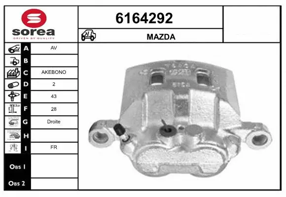 Brake Caliper (6164292)