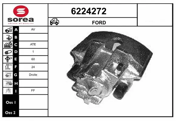 Brake Caliper (6224272)