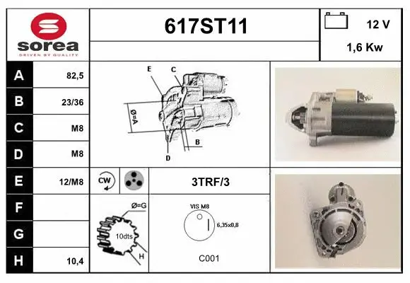 Starter (617ST11)