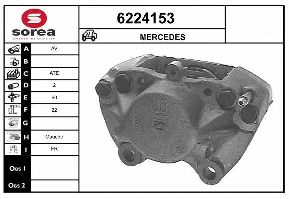 Brake Caliper (6224153)