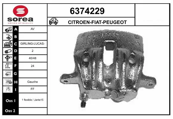 Brake Caliper (6374229)