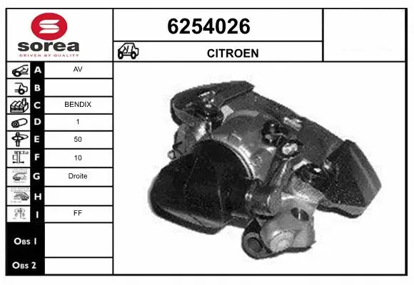Brake Caliper (6254026)