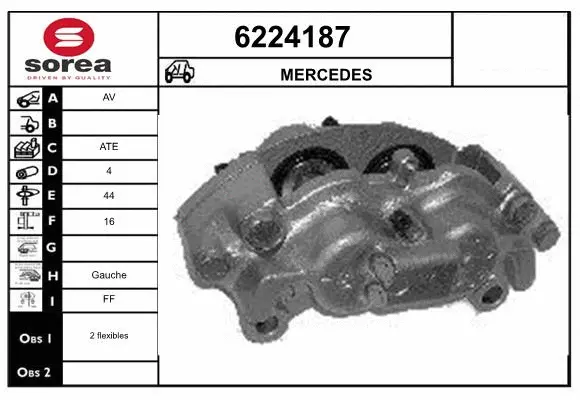Brake Caliper (6224187)
