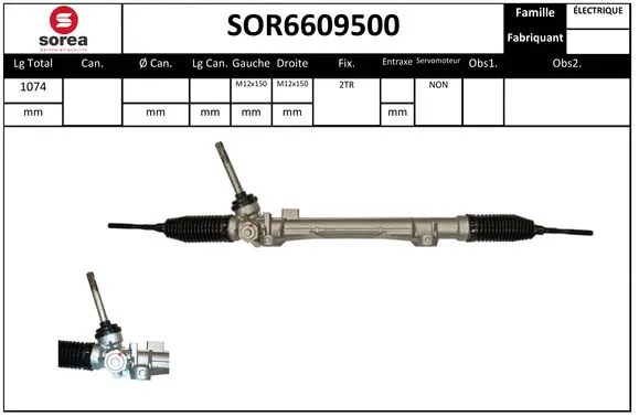 Steering Gear (SOR6609500)