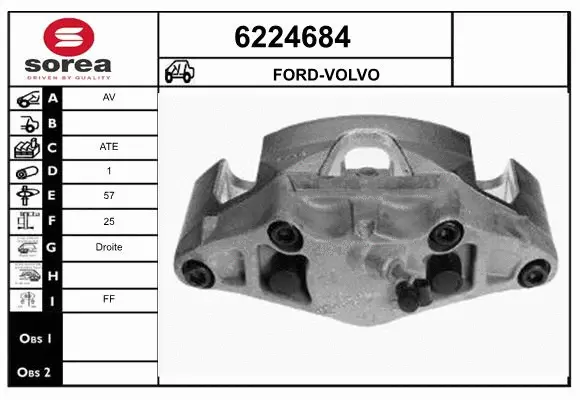 Brake Caliper (6224684)