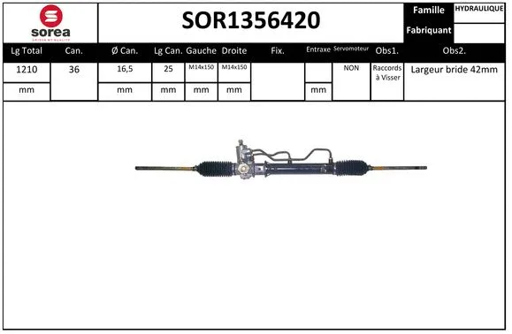 Steering Gear (SOR1356420)