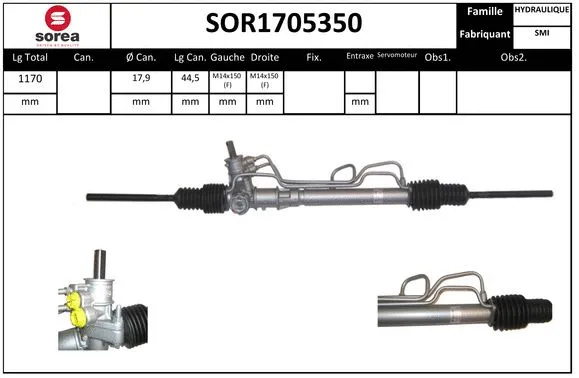 Steering Gear (SOR1705350)