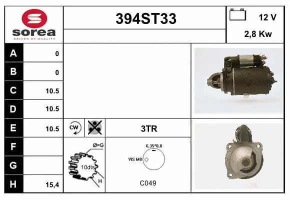 Starter (394ST33)