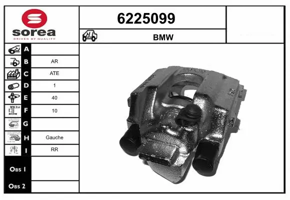 Brake Caliper (6225099)