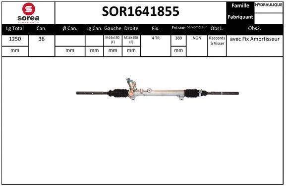 Steering Gear (SOR1641855)