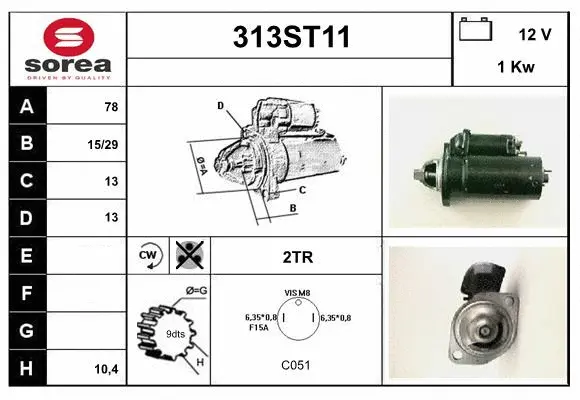 Starter (313ST11)