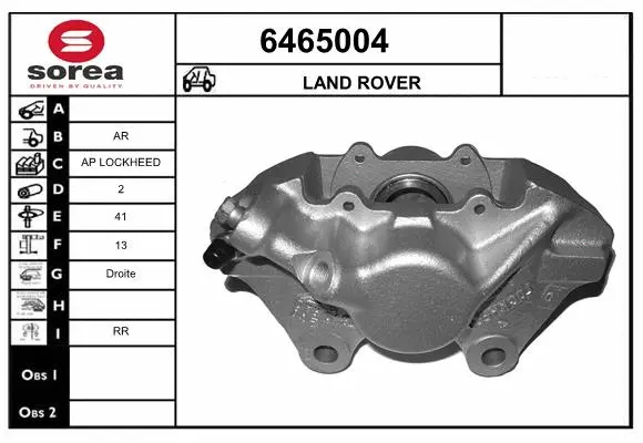 Brake Caliper (6465004)