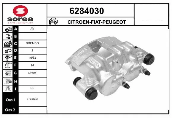 Brake Caliper (6284030)