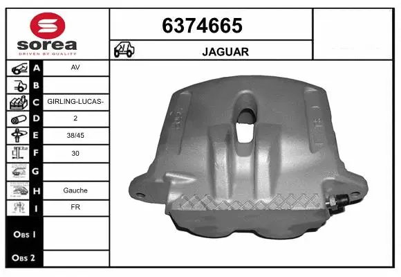 Brake Caliper (6374665)