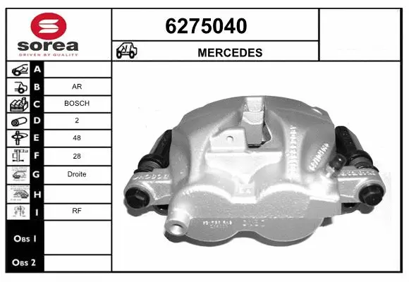 Brake Caliper (6275040)