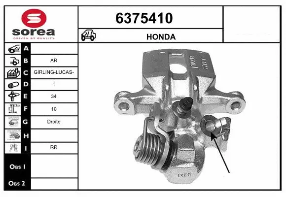 Brake Caliper (6375410)