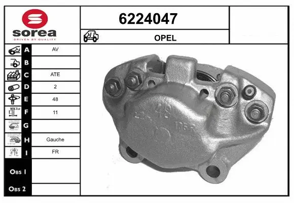 Brake Caliper (6224047)