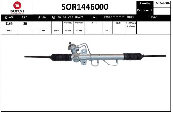 Steering Gear (SOR1446000)
