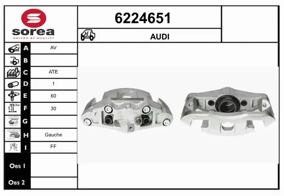 Brake Caliper (6224651)