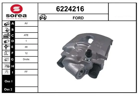 Brake Caliper (6224216)