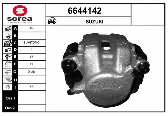 Brake Caliper (6644142)