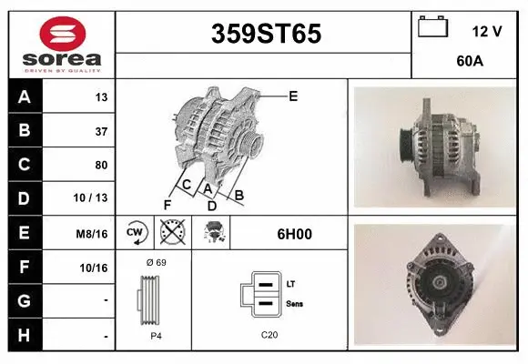 Alternator (359ST65)