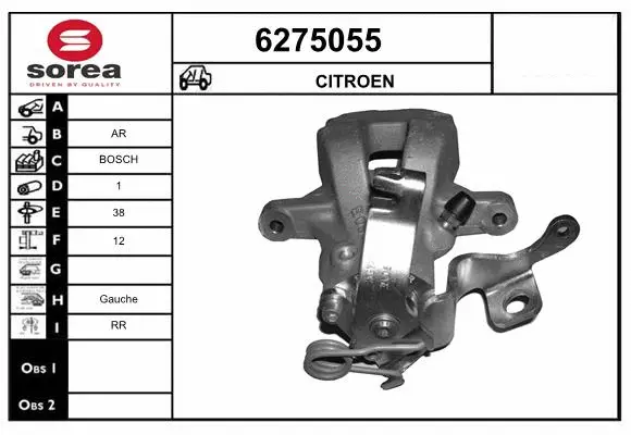 Brake Caliper (6275055)