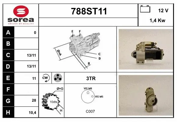 Starter (788ST11)