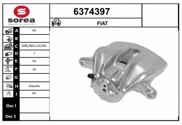 Brake Caliper (6374397)
