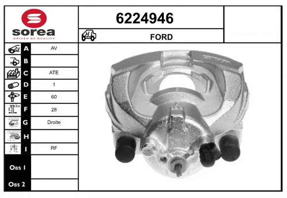 Brake Caliper (6224946)