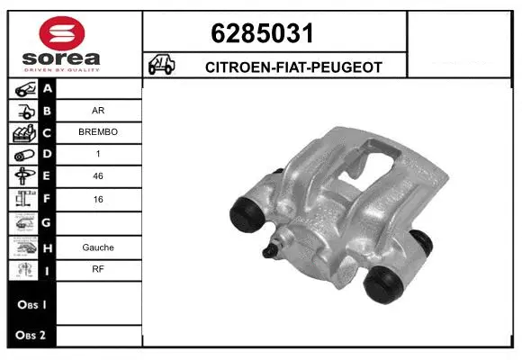 Brake Caliper (6285031)